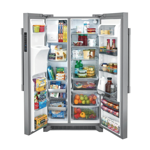 Frigidaire 36 in. 22 cu. ft. Professional Side by Side Refrigerator - Image 3