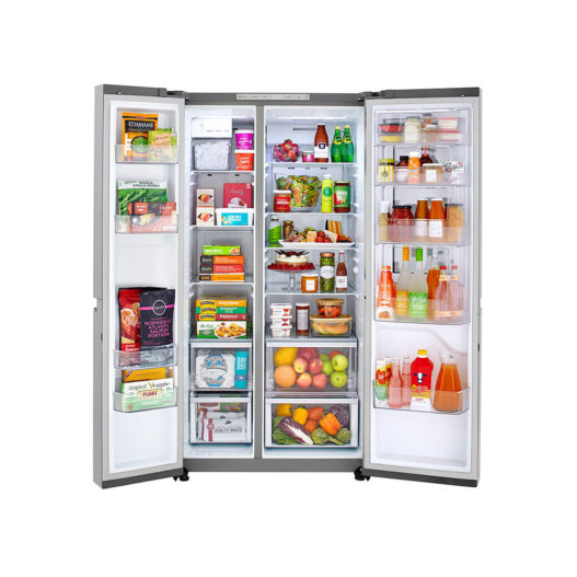 LG 36 in. 26.80 cu. ft. Side-By-Side Insta View Door-in-Door Refrigerator - Image 3