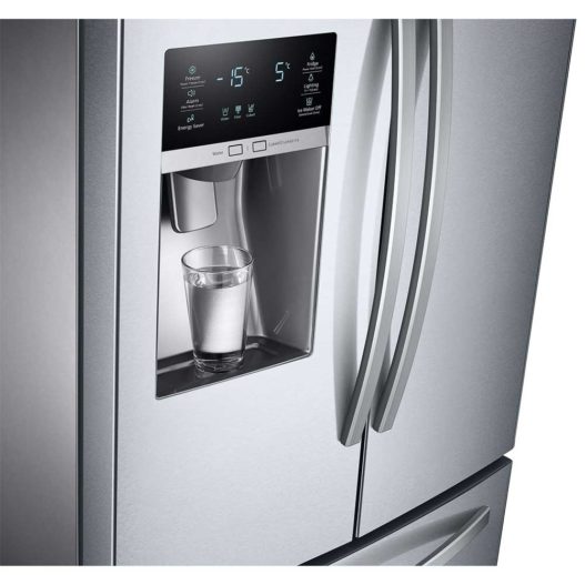 Samsung 33 in. 25.5 cu. ft. French Door Refrigerator - Image 4