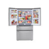 LG 36 in. 22.5 cu. ft. Counter-Depth Smart French Door Refrigerator - Image 2