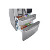LG 36 in. 22.5 cu. ft. Counter-Depth Smart French Door Refrigerator - Image 4