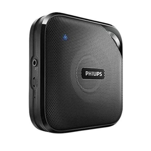 Philips BT2500B Wireless Portable Speaker with Microphone - Black - Image 4