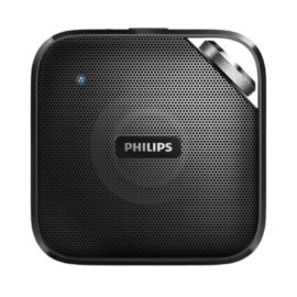 Philips BT2500B Wireless Portable Speaker with Microphone - Black