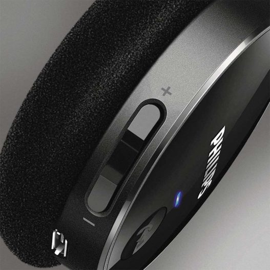 Philips SHB4000/00 On-Ear Bluetooth Stereo Headset - Black - Image 2