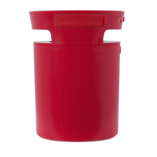iLuv Splash Resistant Wireless Bluetooth and hands-free speaker - Red - Image 3