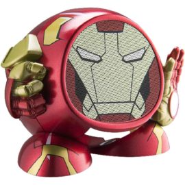 Marvel - Iron Man Portable Bluetooth Speaker - Red