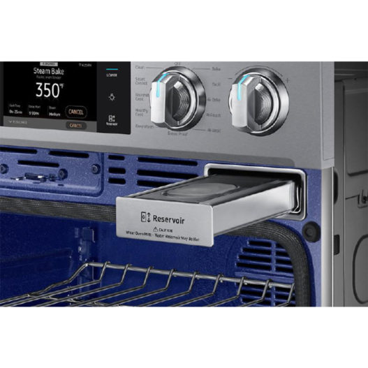 Samsung 10.2 Cu. Ft. Convection Double Oven with Steam Bake - NV51K7770DS/AA - Image 2