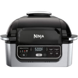 Ninja Foodi 5-in-1 Indoor Grill with Air Fryer - Refurbished