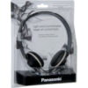 Panasonic RP-HX35-K Super Lightweight Stereo Headphones - Black - Image 2
