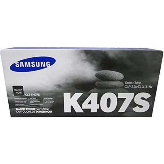 Samsung CLT-K407S Black Laser Toner Cartridge - Image 2