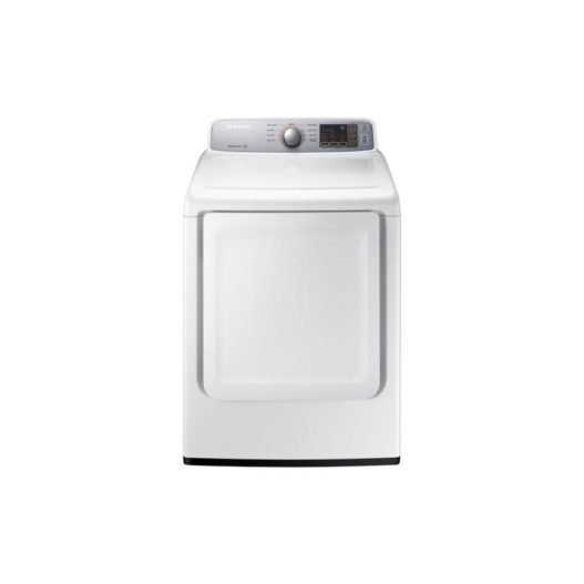 Samsung - 7.4 Cu. Ft Electric Dryer White - DVE45T7000W