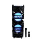 Technical Pro BS10BAT Dual Rechargeable Bluetooth Speaker with Mic