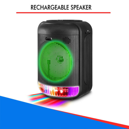 Technical Pro LIT8 Rechargeable Bluetooth Led Speaker