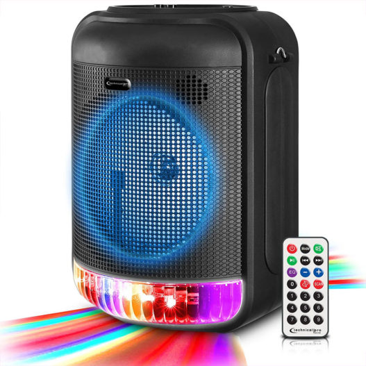 Technical Pro LIT8 Rechargeable Bluetooth Led Speaker - Image 2