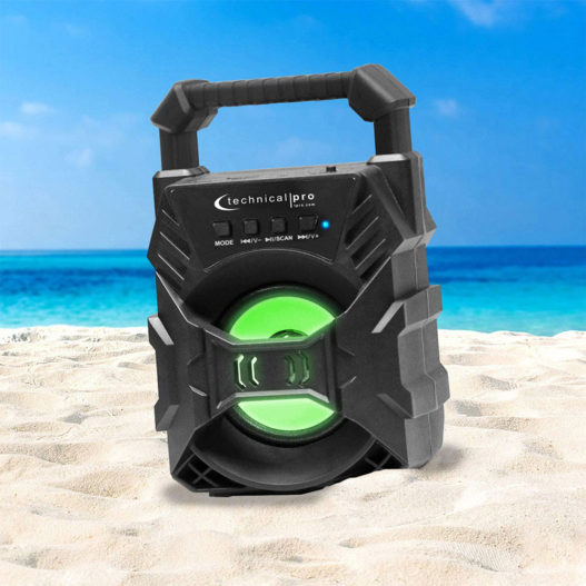 Technical Pro BOOM 1 Portable Rechargeable Compact Bluetooth Speaker - Image 5