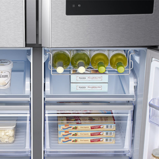 Samsung RF22M9581SR French Door 22 cu. ft Refrigerator - Image 3