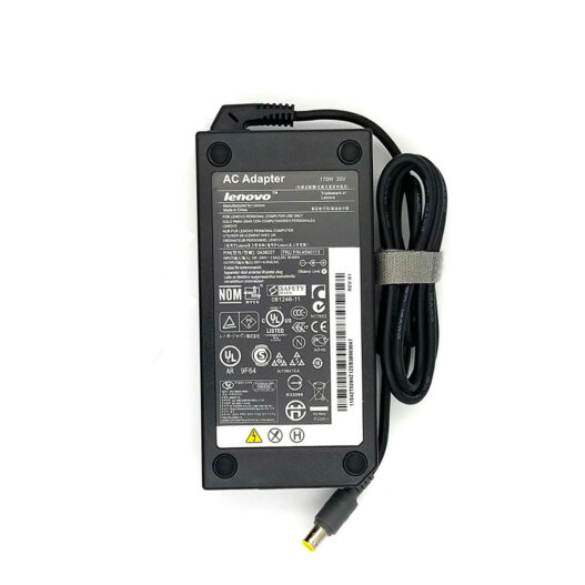 170W Genuine Lenovo AC Adapter Charger 20V 8.5A Round Connector 7.5mm x 5.5mm