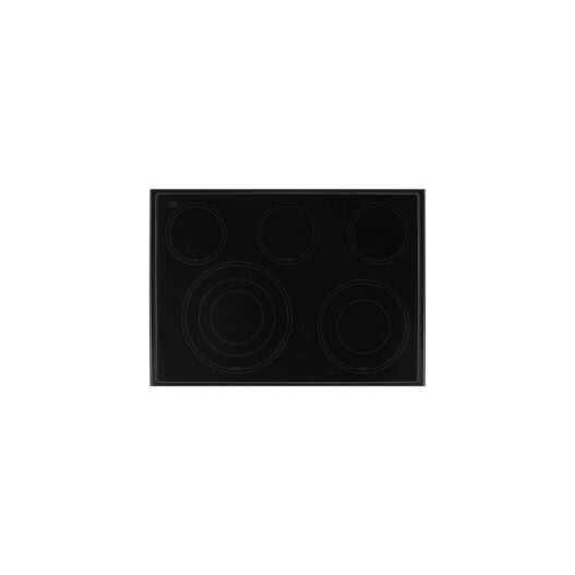 30" Whirlpool YWEE745H0FS Stainless Steel 5 Burner Slide-In Electric Range with True Convection - Image 4