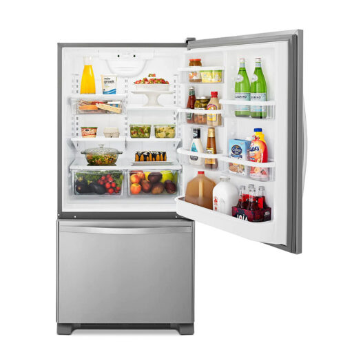Whirlpool 30" 18.5 cu. ft. Bottom Mount Refrigerator WRB329RFBM - Image 2