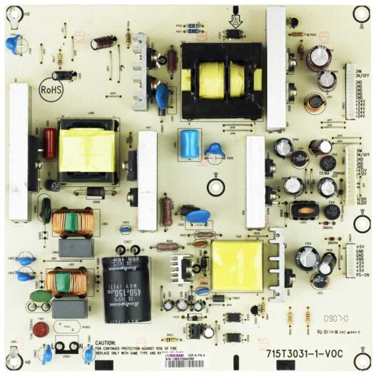 NEC ADTV72415AB1 Power Supply Board