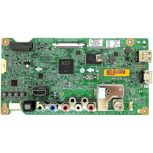 LG EBT62841571 Main Board for 50LB5900-UV