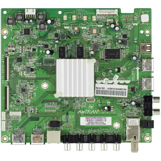 Vizio 3647-0792-0150(2A) Main Board for E470i-A0