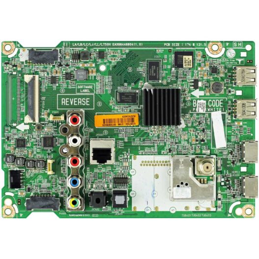 LG EBT63838406 Main Board for 43LF5900-UB