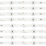 Samsung BN96-50458A/BN96-50459A LED Backlight